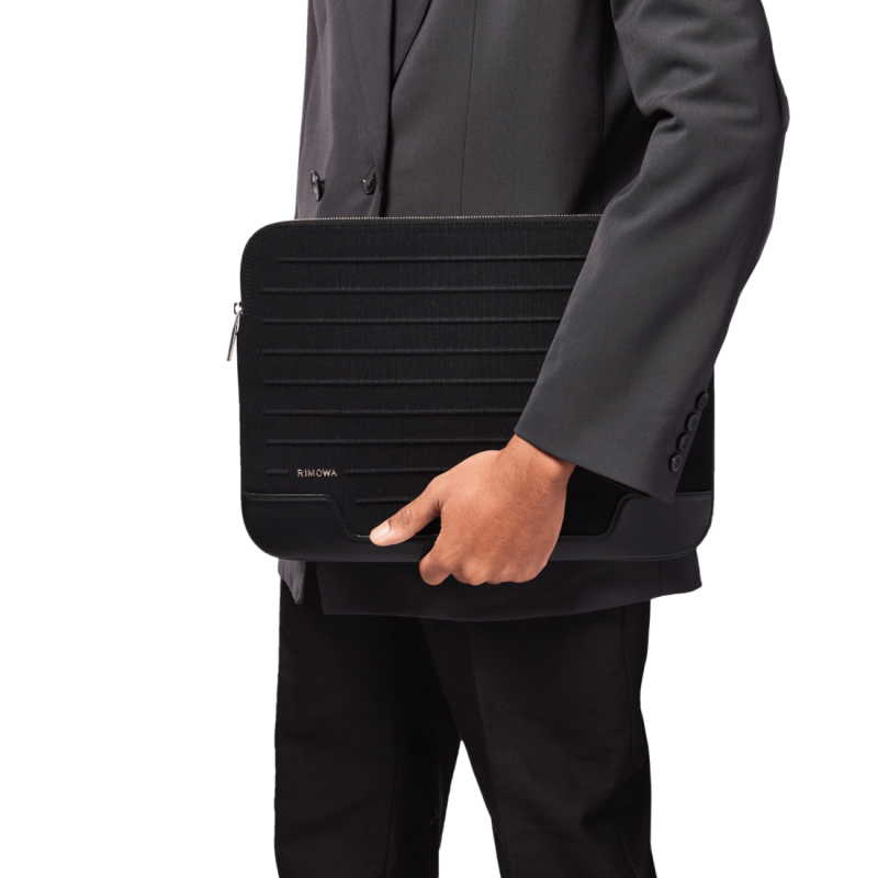 Hand Carry Rimowa Never Still - Lona Planos Pouch Negras | QF6lxdn8YGn
