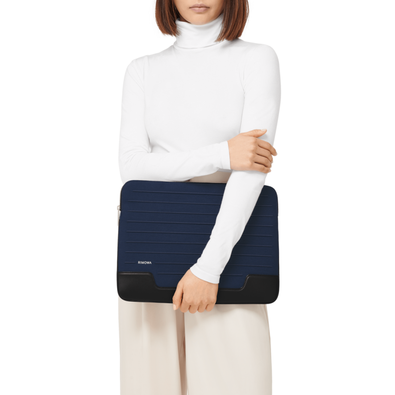 Hand Carry Rimowa Never Still - Lona Planos Pouch Azul Marino Azules | 6GoigUKSTsP